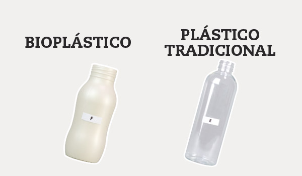 Bioplásticos bote de champú